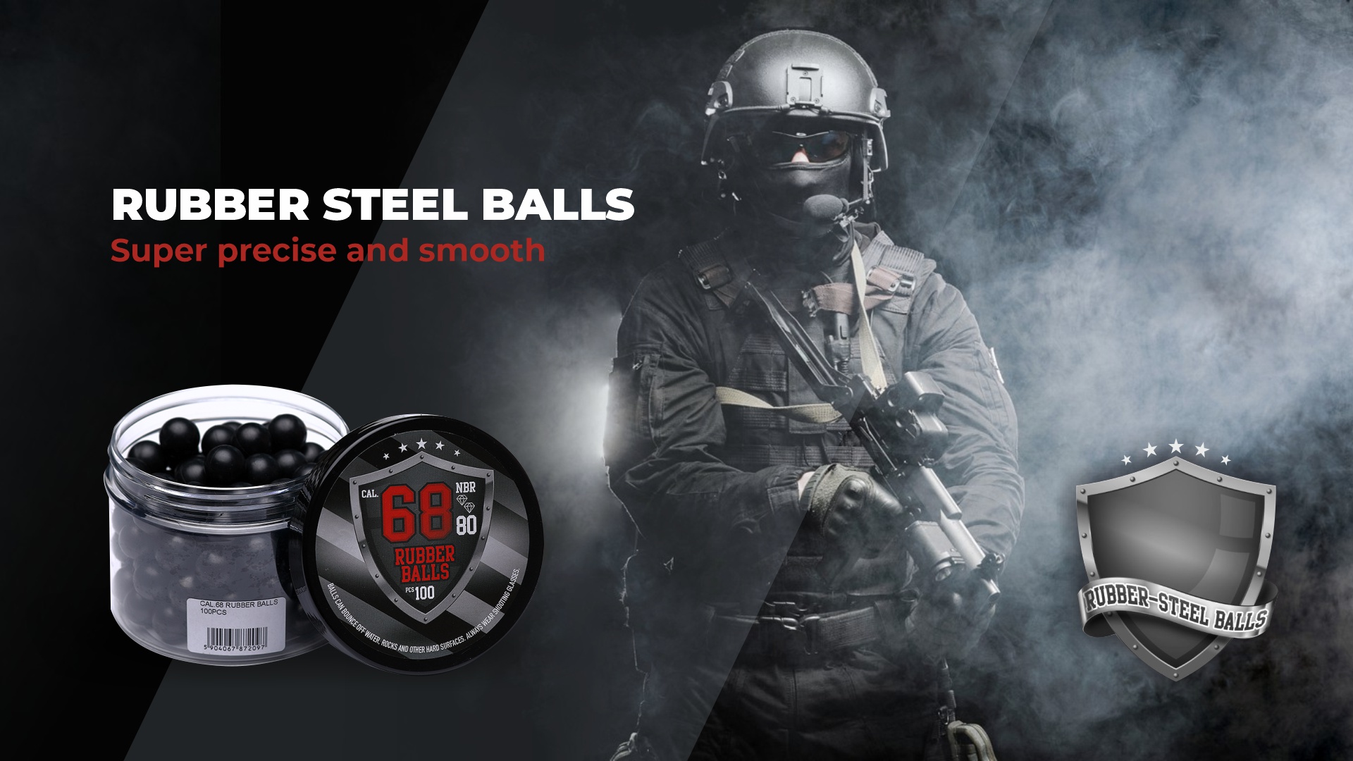 Rubber Steel Balls
